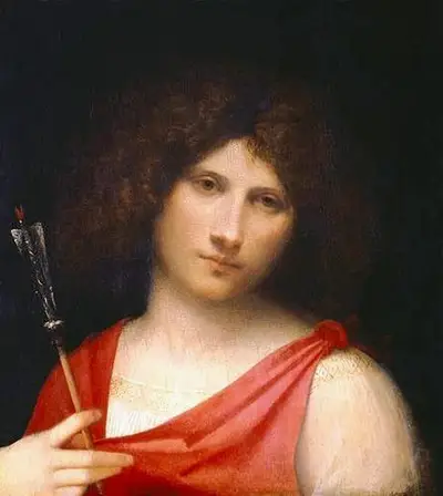 Youth holding an Arrow Giorgione